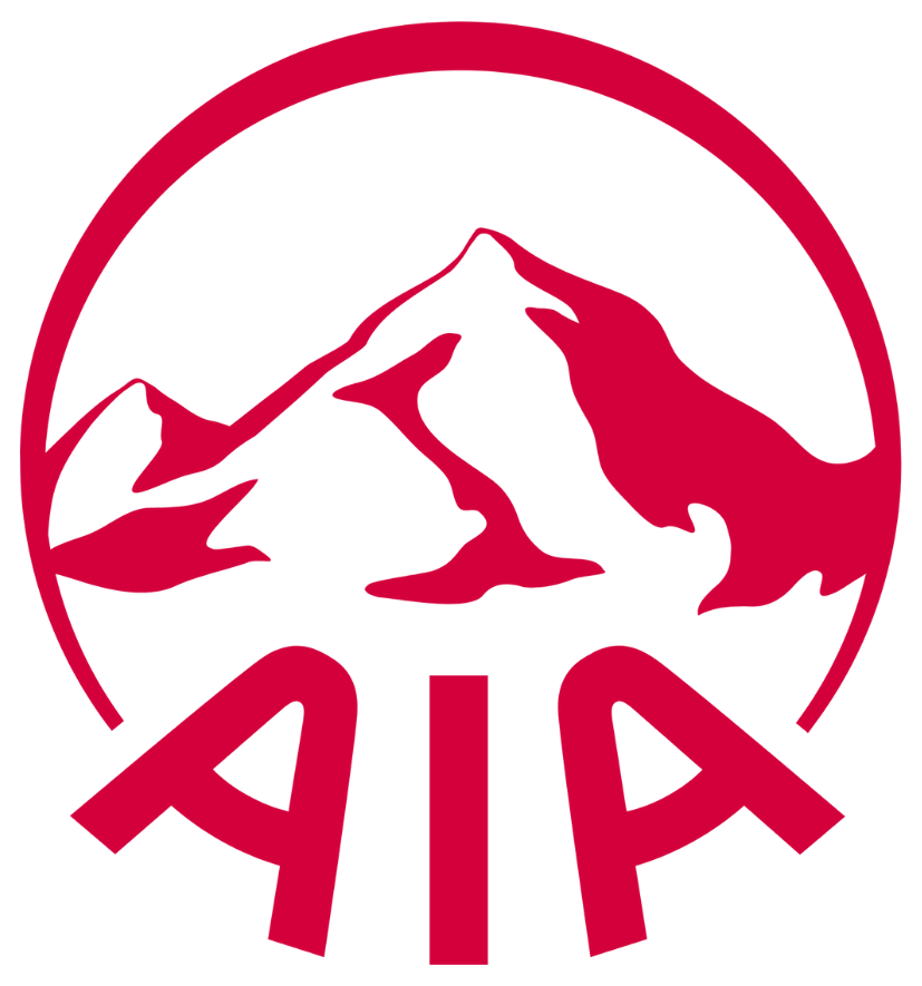 AIA logo, an Australian private healthcare provider